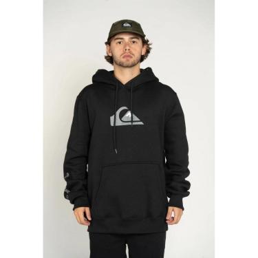 Imagem de Moletom Quiksilver Q422a0145 C/Capuz Preto-Masculino