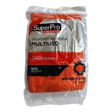 Imagem de Pano Multiuso Microfibra Bettanin Superpro 70x50cm 200g/m2 Vermelho