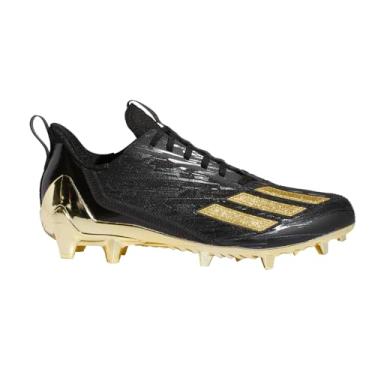 Imagem de adidas Chuteiras masculinas Adizero, Preto/Dourado Met, 40
