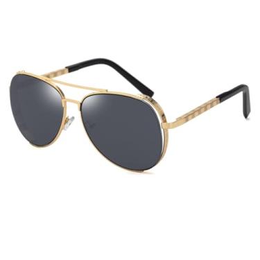 Imagem de JRLLFD Óculos de sol Uv400 masculinos da moda em liga de cobre (3)