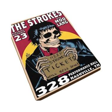 Imagem de Pop Rock Band The Strokes Poster Casa Sala de estar Quarto Bar Café De