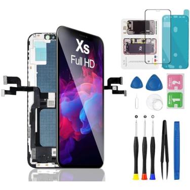 Imagem de MrR.OMW Kit de substituição de tela para iPhone Xs, display LCD FHD 3D, tela digitalizadora sensível ao toque para modelos A1920, A2097, A2098, A2100, 5,8 polegadas