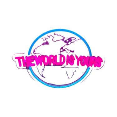 Imagem de Letreiro De LED Em Forma De Terra, Escultura 3D Para Decoração De Quar