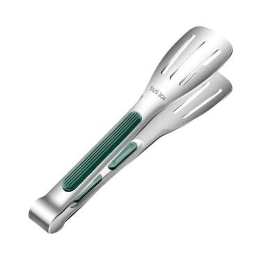 Imagem de Pinças De Aço Inoxidável Multifuncionais Para Grelhar, Cozinhar, Servi