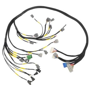 Imagem de CNCH-0BD1-1 Budget D-series B-series Tucked Engine Harness OBD1 Fits For 92-95 H-da Civic Integra B16 B18 D16 ECU Connectors accessories