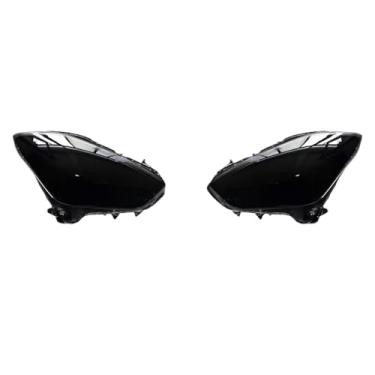 Imagem de Compatível com suzuki swift 2018 2019 2020 2021 2022 farol capa lente do farol do carro vidro substituir abajur dianteiro escudo automático(2 Pcs Left and Right)