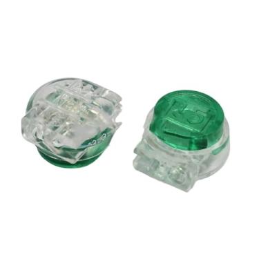 Imagem de SSXLSMYXGS Conectores de emenda de extremidade preenchidos com graxa UY2, terminais de fio de telefone à prova d'água 100PCS para cabo de rede e fiação de baixa tensão(100pcs UG)