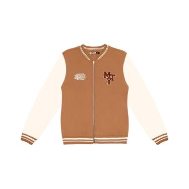 Imagem de Jaqueta Juvenil Masculina Moletom Minty Marrom-Masculino