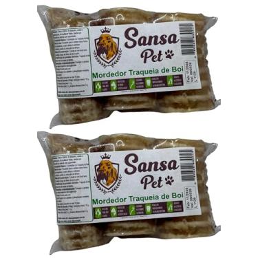 Imagem de Traqueia de Boi 100% Natural Desidratada 6 Unidades