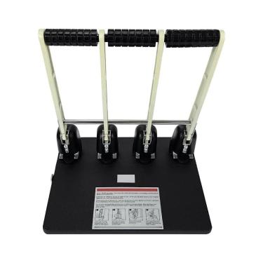 Imagem de Perfurador de Papel 4 Furos Circular 6mm e Margeador 150fls