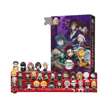 Imagem de Calendário Do Advento De Natal Kawaii Anime Demon Slayer, Caixa Surpre