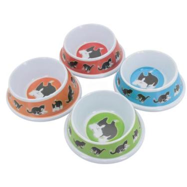 Imagem de Comedouro Tigela Melamina P/ Cães Gatos Pq Porte Lovely Vibe