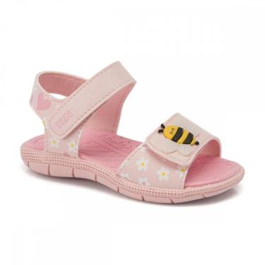 Imagem de Sandalia Klin 711157 13815 Papete Tic Tac Menina Infantil-Feminino