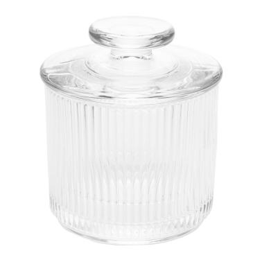 Imagem de Manteigueira Francesa Lines 8,5cm x 10cm x 8,5cm Cristal