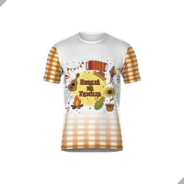 Imagem de Camiseta Unissex Dry Fit Arraiá Quadrilha Festa Junina - UdiPrint, XG