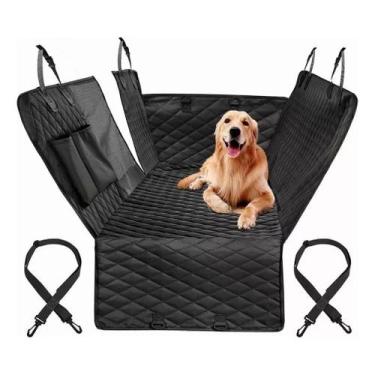 Imagem de Capa Protetora Pet Banco Carro Traseiro Cão Gato Impermeável - oem