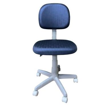 Imagem de Cadeira mocho estética odontologia azul marinho - A G Flex