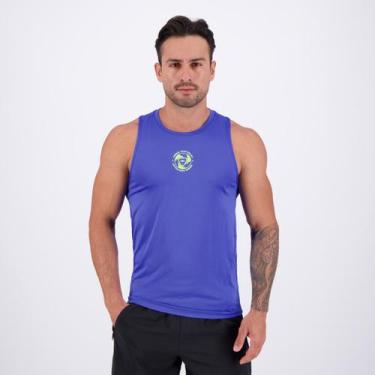 Imagem de Regata Umbro Futevôlei Flame Azul, M