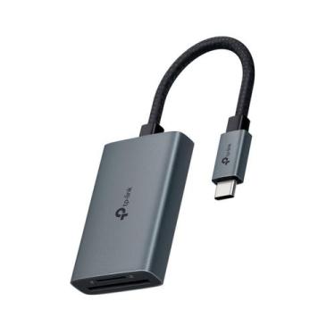Imagem de Leitor de Cartão USB 3.0 Tipo C Para SD e MicroSD 3.0 UA440C Grafite T