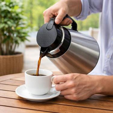 Imagem de Garrafa Térmica De Mesa Day Days Café Chimarrão Leite 1.3L - Genérico,