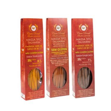 Imagem de Kit 3 Sabores Macarrão Proteico S/ Glúten - Ceres Brasil