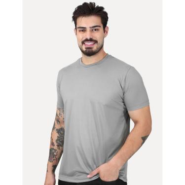 Imagem de Camiseta K&J Black Travel Pack Tech Anti Odor Cinza CA.02.008J 00025-Masculino