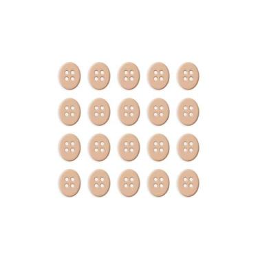 Imagem de Botão Oval 4 Furos - 100 Unidades - We Care About, Salmão
