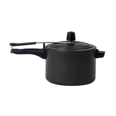 Imagem de Panela de Pressão Brinox Ceramic Life Vapt 7,5 Litros Preto