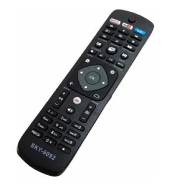 Imagem de Controle Remoto Para Tv Philips Smart Tv 4k 32 40 42 55 60 Polegadas -