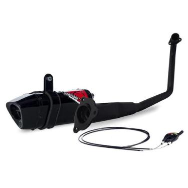 Imagem de Escape / Ponteira Coyote TRS 2 Way + Mais JUNIOR 20cm em Alumínio - CG