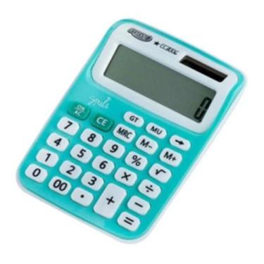 Imagem de Calculadora Média Pastel Soul 12 Dígitos - BRW, VERDE