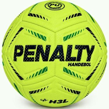 Imagem de Bola de Handebol Masculina Penalty Hand Grip H3L Ultra Fusion, Amarelo