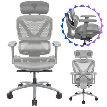 Imagem de Cadeira ThunderX3 XTC Para Escritório Modelo Gamer Ergonômica  Alto Co