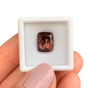 Imagem de Turmalina Vermelha Cushion 5,46ct - ENE2ESE
