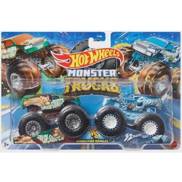 Imagem de Carrinho HOT Wheels Monster TRUCK SMASH X 32DEGREES Mattel FYJ64