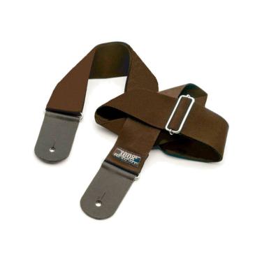 Imagem de Correia para Instrumento Musical CK518 Comfort 5cm Ajustável em Tecido Especial e Couro Marrom Ibox