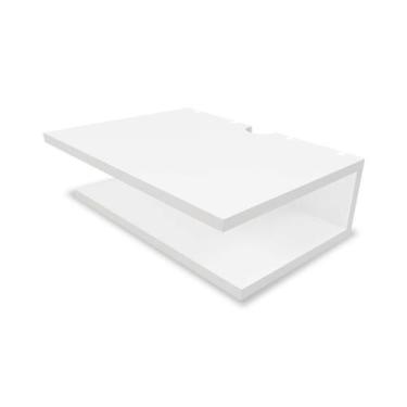 Imagem de Mesa de Cabeceira Suspensa Adria Branco - Genus Móveis