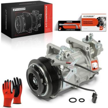 Imagem de Compressor de Ar Condicionado A-Premium VCS-14EC com Embreagem de 6 Su