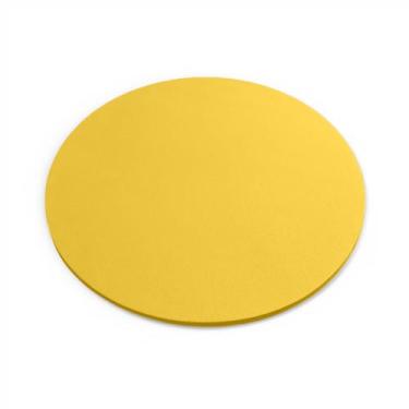 Imagem de Mouse Pad Office de EVA Circular 20cm Seller -, Amarelo
