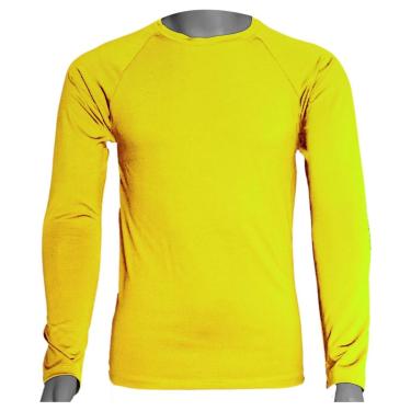 Imagem de Camisa Térmica Manga Longa em Poliéster C/ Elastano Compressão Slim-Unissex