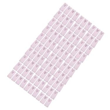 Imagem de Etiquetas faça você mesmo, etiqueta de costura de ampla aplicação DIY impressão clara conveniente para fabricação de joias para decoração de roupas(01)