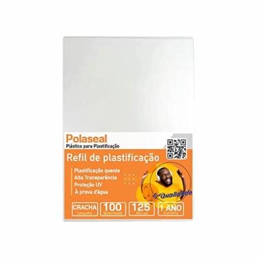 Imagem de Polaseal Plástico para Plastificação Crachá 59x86x0,05 100un