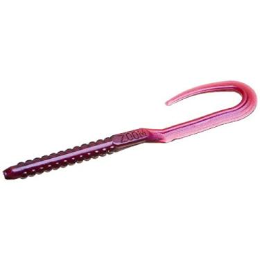 Imagem de Zoom Bait U Tail Worm-Pacote com 20 (Tequila Sunrise, 15 polegadas), tamanho único (001-048)