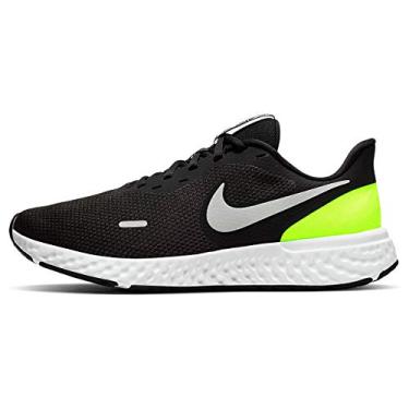 Nike revolution 4 black cheap running shoes