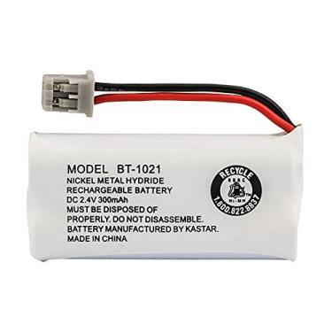 Imagem de Bateria de substituição Uniden BT-1021 recarregável para muitos sistemas de telefone Uniden e aparelhos sem fio, bateria recarregável de hidreto de metal de níquel, CC 2,4 V 300 mAh