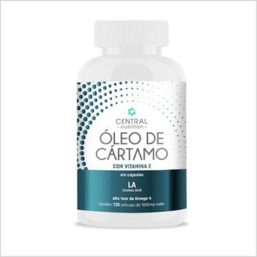 Imagem de Óleo De Cártamo - Pote Com 120 Softcaps De 1000 Mg - Central Nutrition