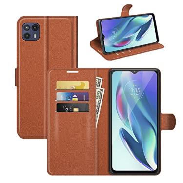 Imagem de YUNCHAO Caixa de telefone Para Motorola Moto G50 5G Litchi Texture Horizontal Flip Protective Case With Holder & Card Slots & Wallet capa para celular