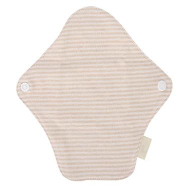 Imagem de Almofadas menstruais reutilizáveis, guardanapo sanitário respirável feminino, almofadas femininas de algodão para uso diário (17,5 x 15,5 cm/6,9 x 6,1 pol.) (#1)