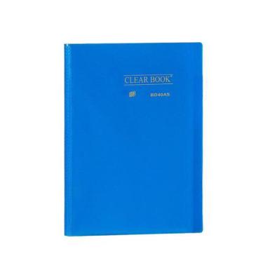 Imagem de Pasta Catálogo Yes Clear Book Com 40 Folhas Azul A4 Bd40as 12440