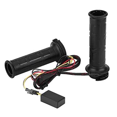 Imagem de 1 Par De Manoplas Elétricas Quentes Para Motocicletas De 22 Mm,Guidão De Manoplas Quentes Para Aquecimento E Manoplas Universais De Plástico Antiderrapante, Braçadeira Mais Quente Para O Polegar - No
